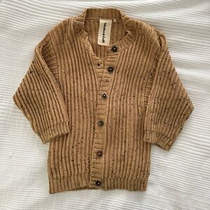 Misha & Puff original run camel confetti studio cardigan